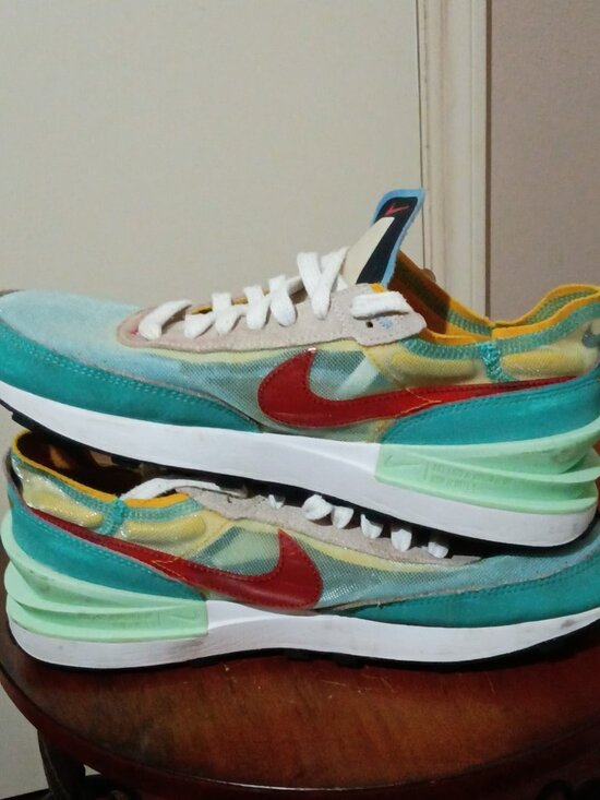 2021 Nike Waffle One SE Mint Foam Running Shoes Men’s Sz 9 Sneaker DV2209-300